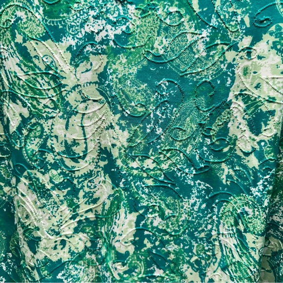 Notations 1x 24 P2P 26-1/2 length preowned no flaws blouse - Picture 6 of 9